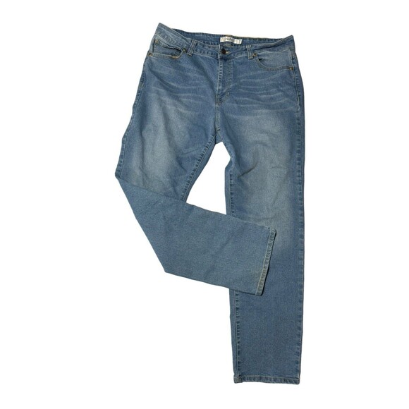 Redy Size‎ 31 Denim Jeans Comfortable Curvy Light Wash Jeans Excellent Condition - Picture 1 of 12